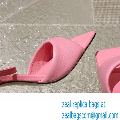 Miu Miu High Heel Leather sandals Pink 2023 - Click Image to Close