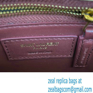 Saint Laurent cassandra medium chain bag in leather 532750 Beige
