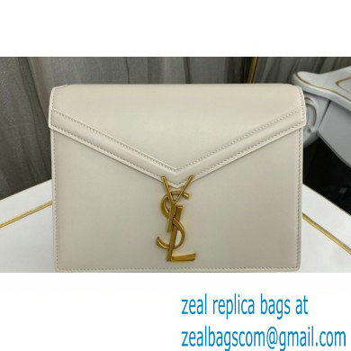 Saint Laurent cassandra medium chain bag in leather 532750 White