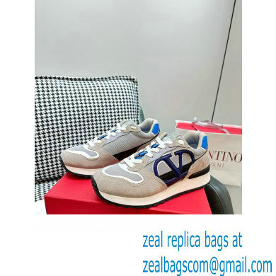Valentino Vlogo Pace low-top Women/Men sneakers in split leather, fabric and calfskin 01 2023