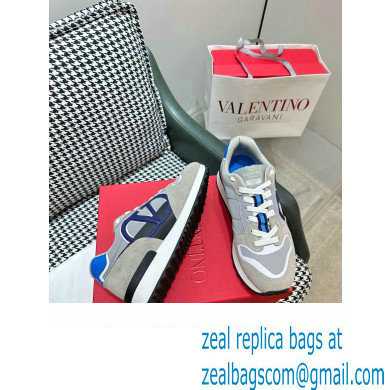 Valentino Vlogo Pace low-top Women/Men sneakers in split leather, fabric and calfskin 01 2023