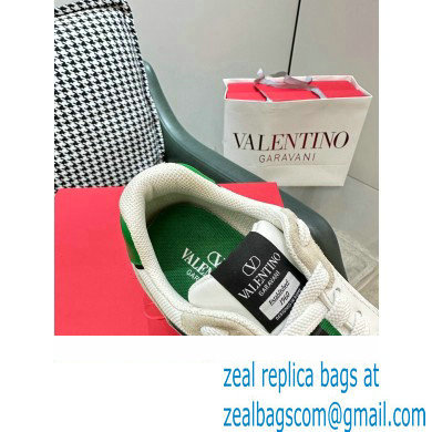 Valentino Vlogo Pace low-top Women/Men sneakers in split leather, fabric and calfskin 02 2023