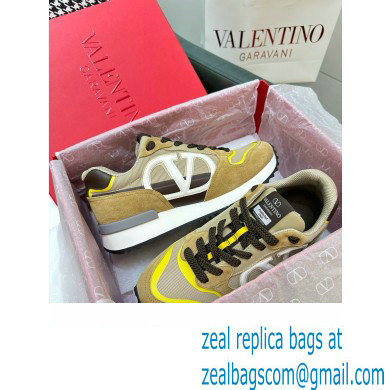 Valentino Vlogo Pace low-top Women/Men sneakers in split leather, fabric and calfskin 03 2023