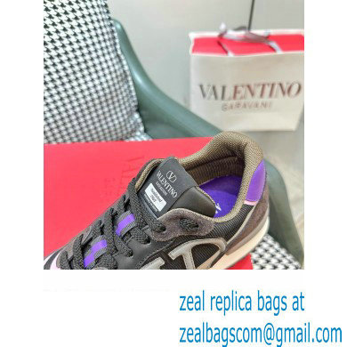 Valentino Vlogo Pace low-top Women/Men sneakers in split leather, fabric and calfskin 04 2023