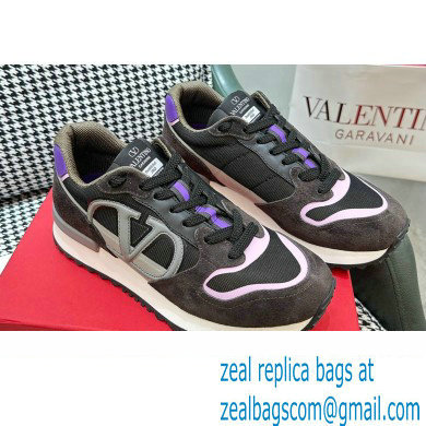 Valentino Vlogo Pace low-top Women/Men sneakers in split leather, fabric and calfskin 04 2023