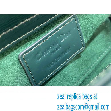 dior Lady D-Joy Micro Bag in patent leather green 2023 - Click Image to Close