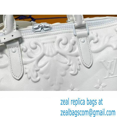 louis vuitton Keepall Bandouliere 50 M21845 WHITE 2023