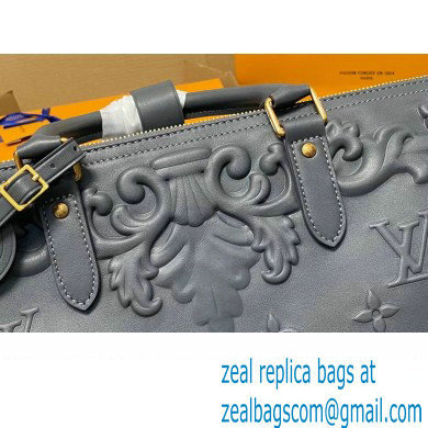 louis vuitton Keepall Bandouliere 50 M21845 gray 2023