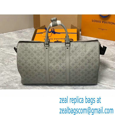 louis vuitton Keepall Bandouliere 50 M46117 GRAY 2023