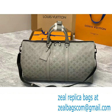 louis vuitton Keepall Bandouliere 50 M46117 GRAY 2023