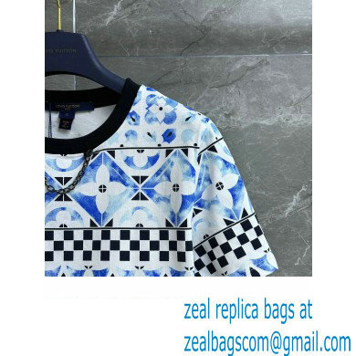 louis vuitton monogram tile crop top 2023