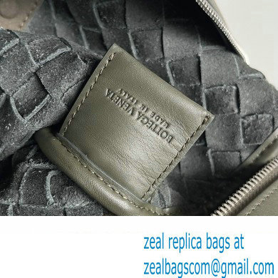 Bottega Veneta Intrecciato leather Backpack Bag Army Green