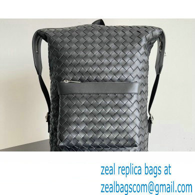 Bottega Veneta Intrecciato leather Backpack Bag Black