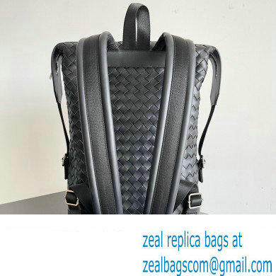 Bottega Veneta Intrecciato leather Backpack Bag Black