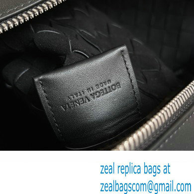 Bottega Veneta Intrecciato leather Backpack Bag Black - Click Image to Close