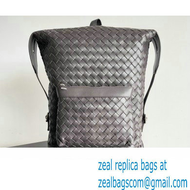 Bottega Veneta Intrecciato leather Backpack Bag Coffee