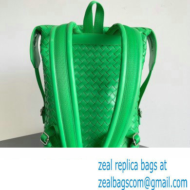 Bottega Veneta Intrecciato leather Backpack Bag Green