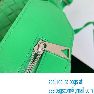 Bottega Veneta Intrecciato leather Backpack Bag Green - Click Image to Close