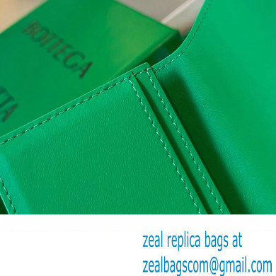 Bottega Veneta Intrecciato leather Business Card Case 605720 Green