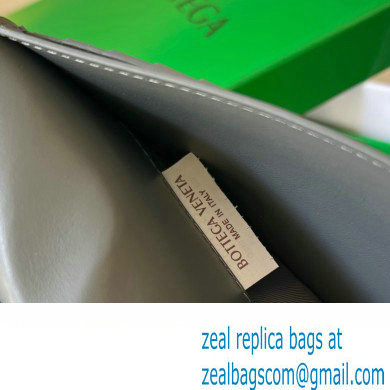 Bottega Veneta Intrecciato leather Long Wallet 676593 Gray