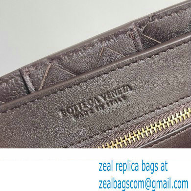 Bottega Veneta Intrecciato leather Small Andiamo top handle Bag Coffee