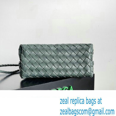 Bottega Veneta Intrecciato leather Small Andiamo top handle Bag Green