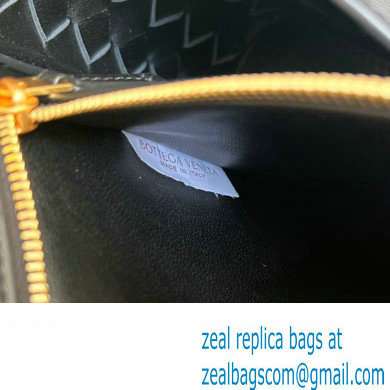 Bottega Veneta Intrecciato leather Small East/West Andiamo top handle Bag Black