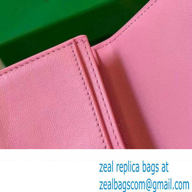 Bottega Veneta Intreccio leather Cassette Business Card Case 651396 Pink