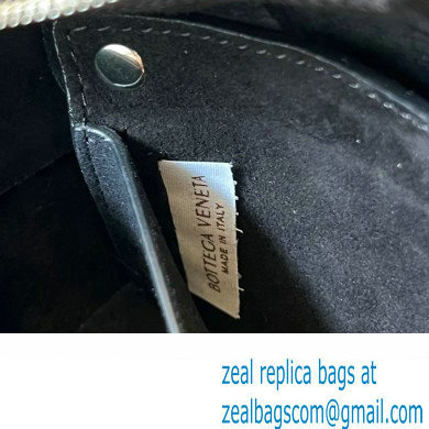 Bottega Veneta Intreccio leather Small Brick Cassette cross-body bag with adjustable strap 729251 Black