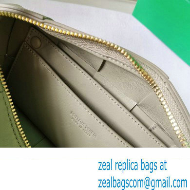 Bottega Veneta Intreccio leather Small Brick Cassette shoulder bag 729166 Light Green - Click Image to Close