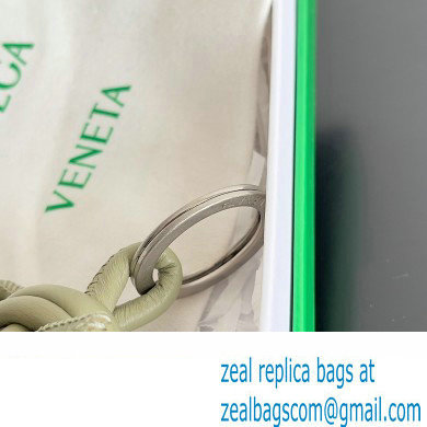 Bottega Veneta Knot Leather key ring 02