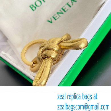 Bottega Veneta Knot Leather key ring 03