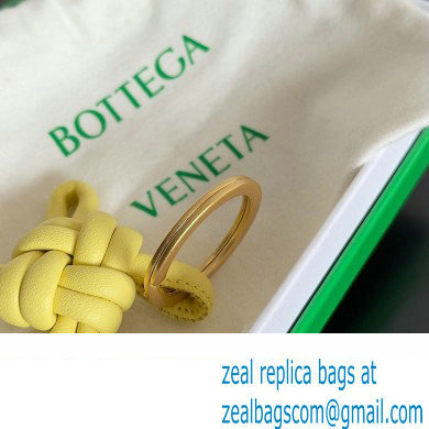 Bottega Veneta Knot Leather key ring 05 - Click Image to Close