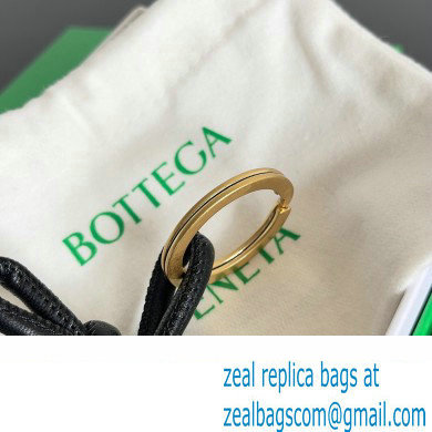 Bottega Veneta Knot Leather key ring 06
