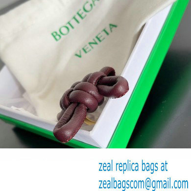 Bottega Veneta Knot Leather key ring 08