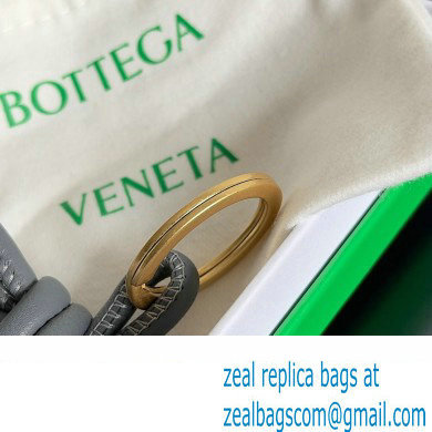 Bottega Veneta Knot Leather key ring 10
