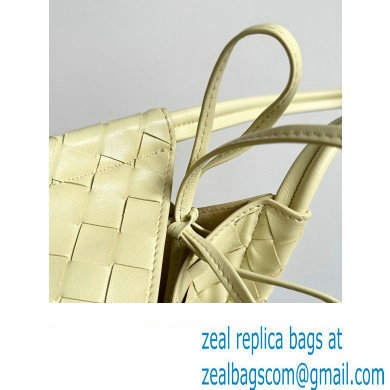 Bottega Veneta Large Solstice Intrecciato leather Shoulder Bag Yellow - Click Image to Close