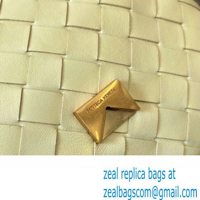 Bottega Veneta Mini Intrecciato leather Cross-Body Bag with adjustable sliding strap Yellow