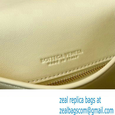 Bottega Veneta Mini Intrecciato leather Cross-Body Bag with adjustable sliding strap Yellow