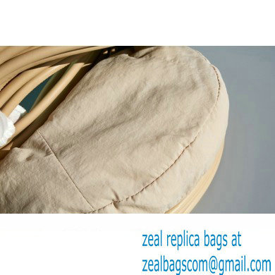 Bottega Veneta Mini Jodie tubular leather top handle Bag Beige