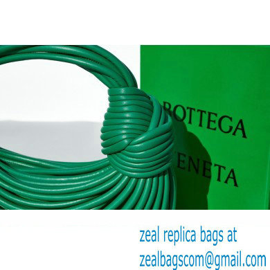 Bottega Veneta Mini Jodie tubular leather top handle Bag Green