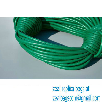 Bottega Veneta Mini Jodie tubular leather top handle Bag Green - Click Image to Close