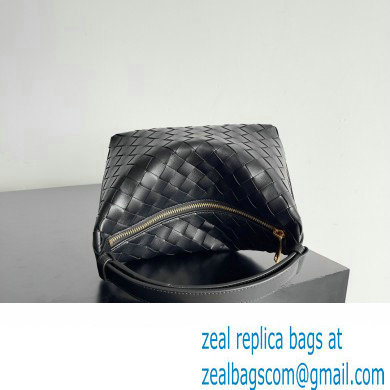 Bottega Veneta Mini Wallace Intrecciato leather Bag Black