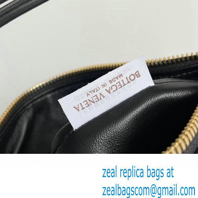 Bottega Veneta Mini Wallace Intrecciato leather Bag Black