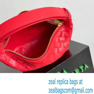 Bottega Veneta Mini Wallace Intrecciato leather Bag Red - Click Image to Close