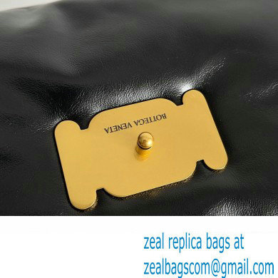 Bottega Veneta Pad Crossbody Bag Black