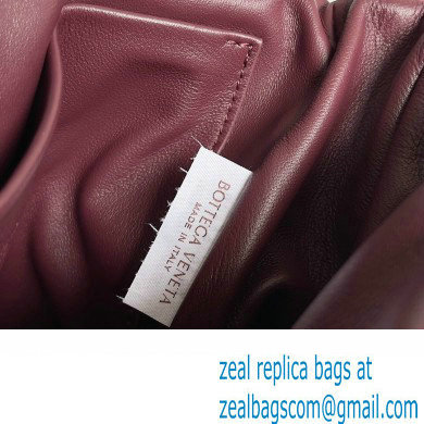 Bottega Veneta Pad Crossbody Bag Burgundy