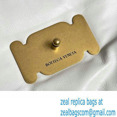 Bottega Veneta Pad Crossbody Bag White - Click Image to Close