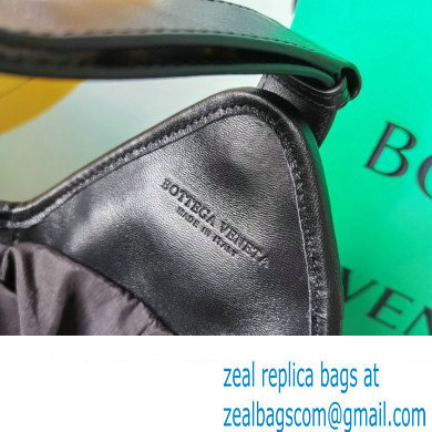 Bottega Veneta Small Helmet Shoulder Bag Black