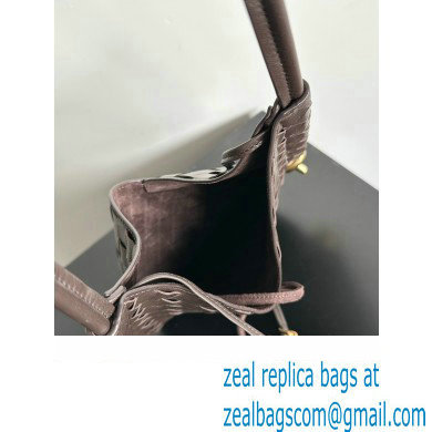 Bottega Veneta Small Solstice Intrecciato leather Shoulder Bag Coffee